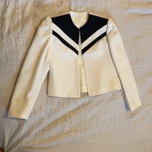 Vintage geometric blazer